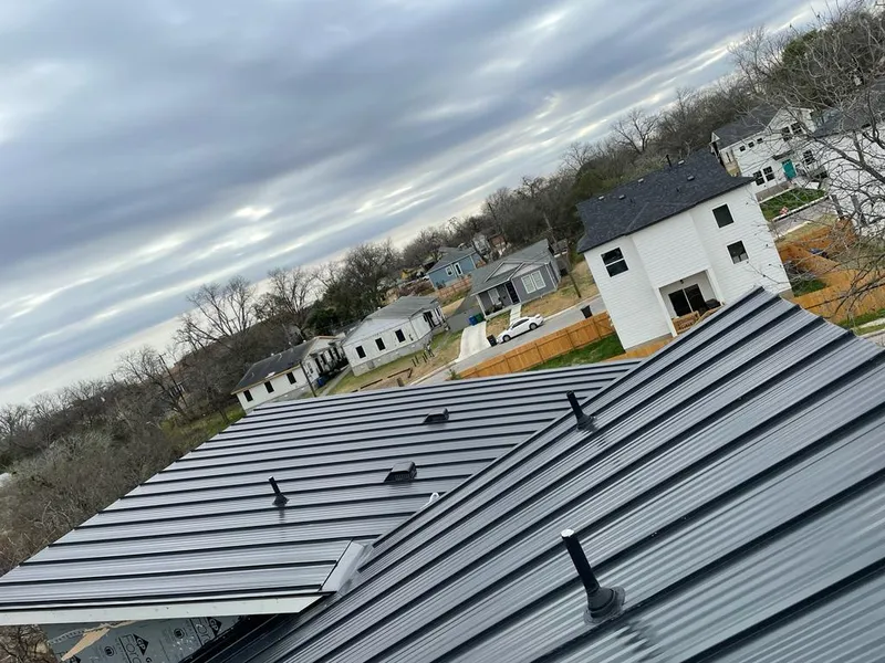 Standing seam metal roof panels with vents for Skylight Repair in Kodiak